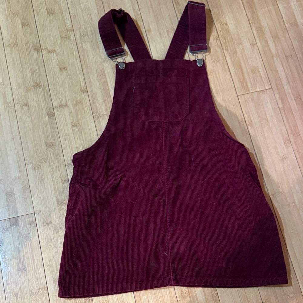 Justify Burgundy Corduroy Dress